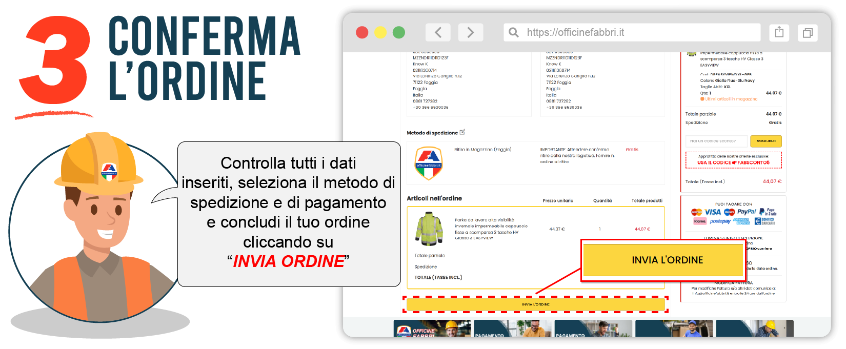 come acquisto officinefabbri